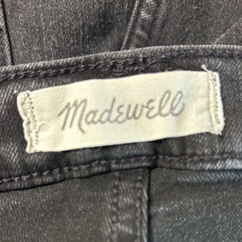 Madwell Roadtripper Black Wash High-Rise Denim Skinny Jeans Size 32‎ - Picture 4 of 5
